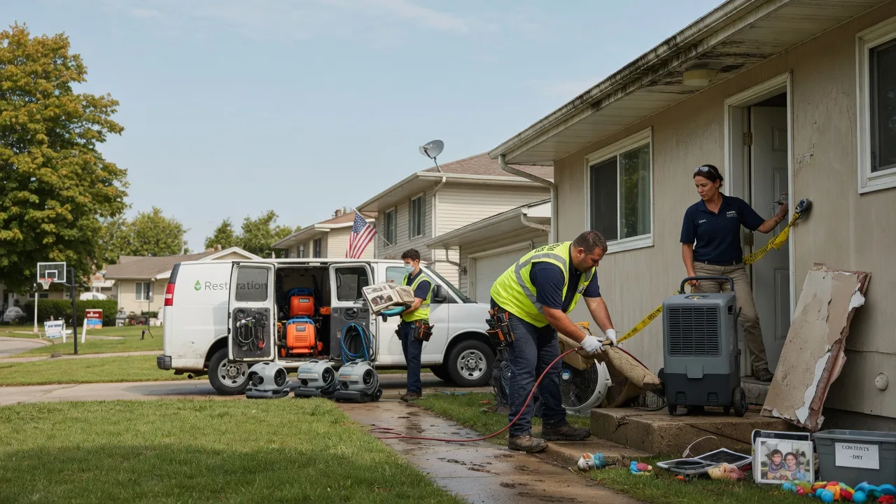 Water Damage Restoration in Sarahsville, OH near me